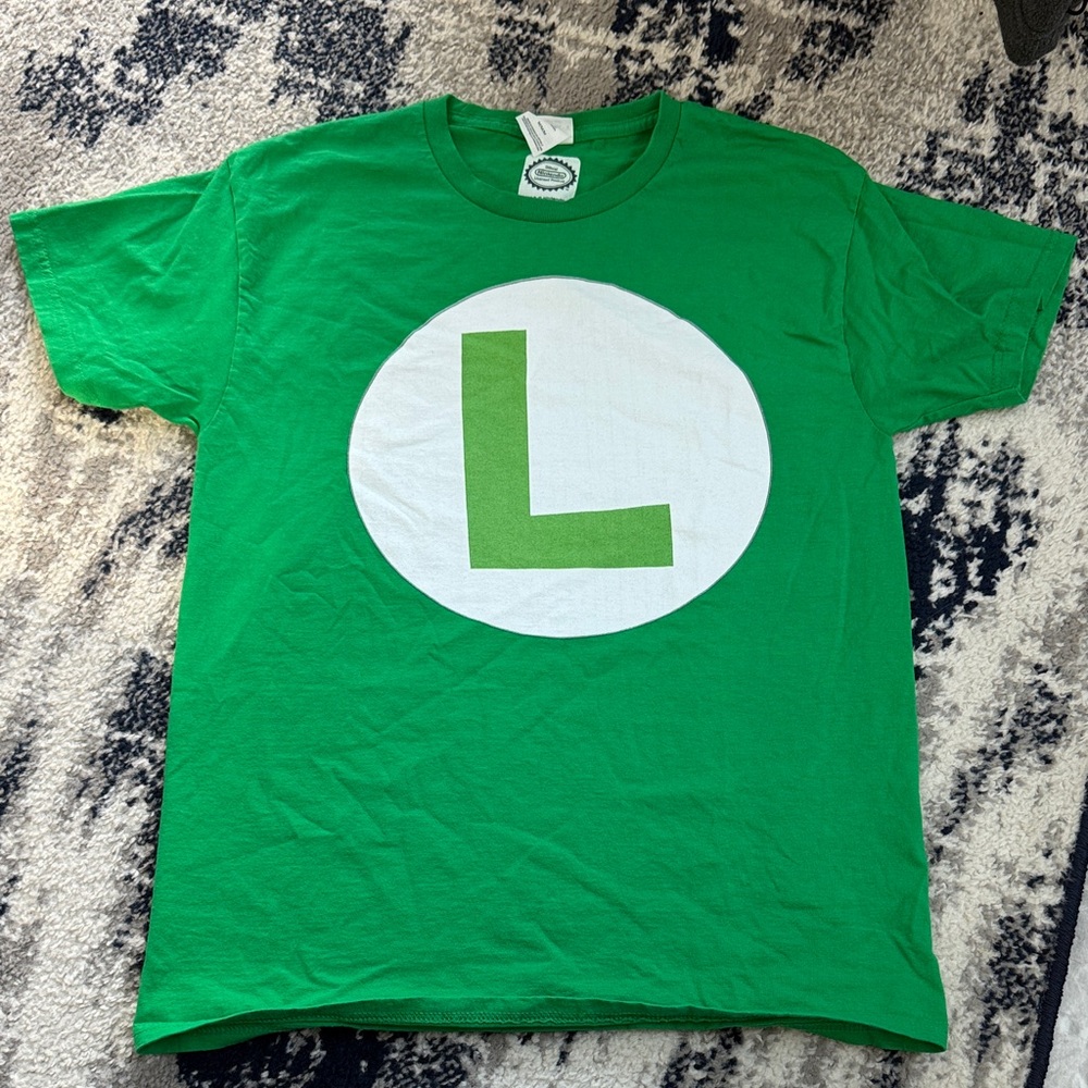 Green Luigi Nintendo T-Shirt